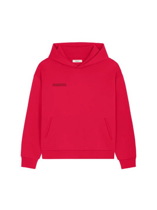 Mens 365 Heavyweight Hoodie - Goji Red