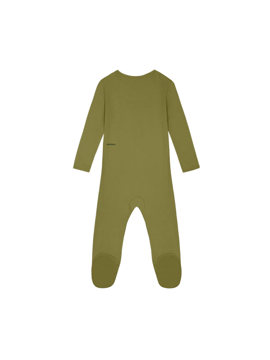 Baby 365 Lightweight Babygrow - Highland Green