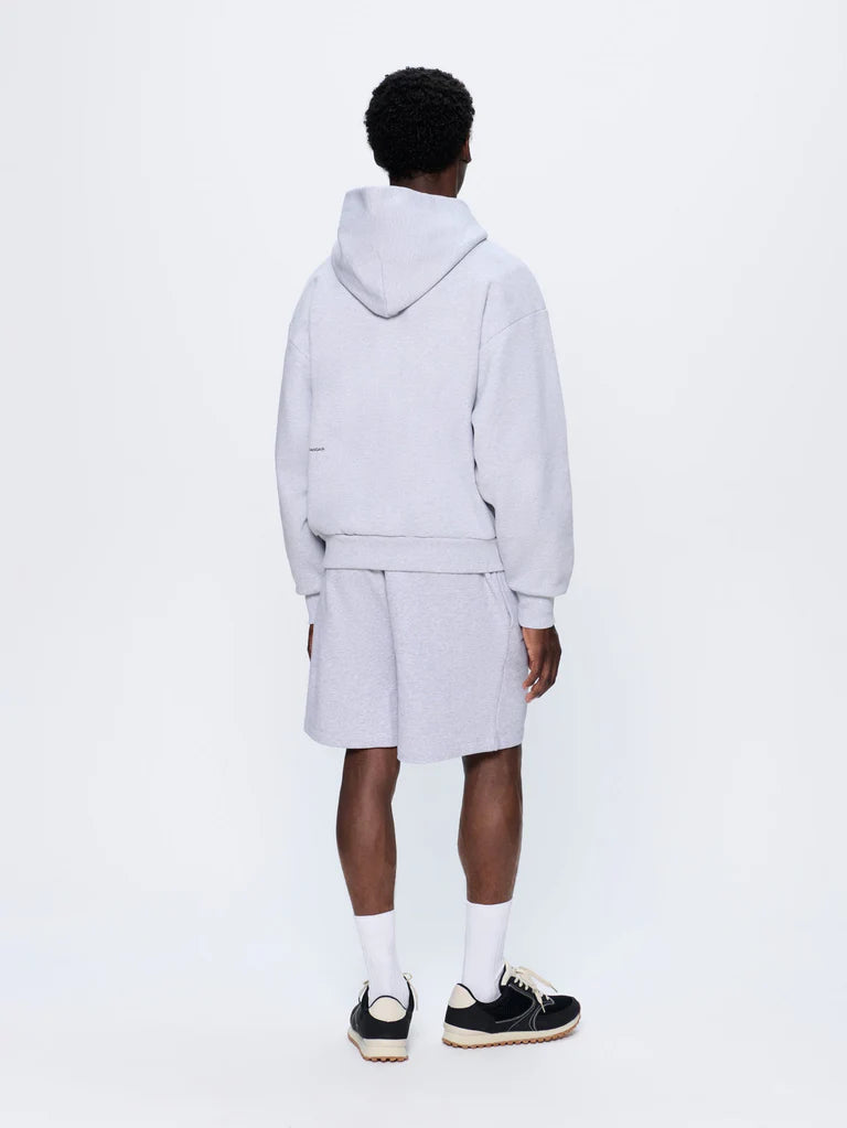 Mens 365 Midweight Mid Length Shorts - Grey-Marl