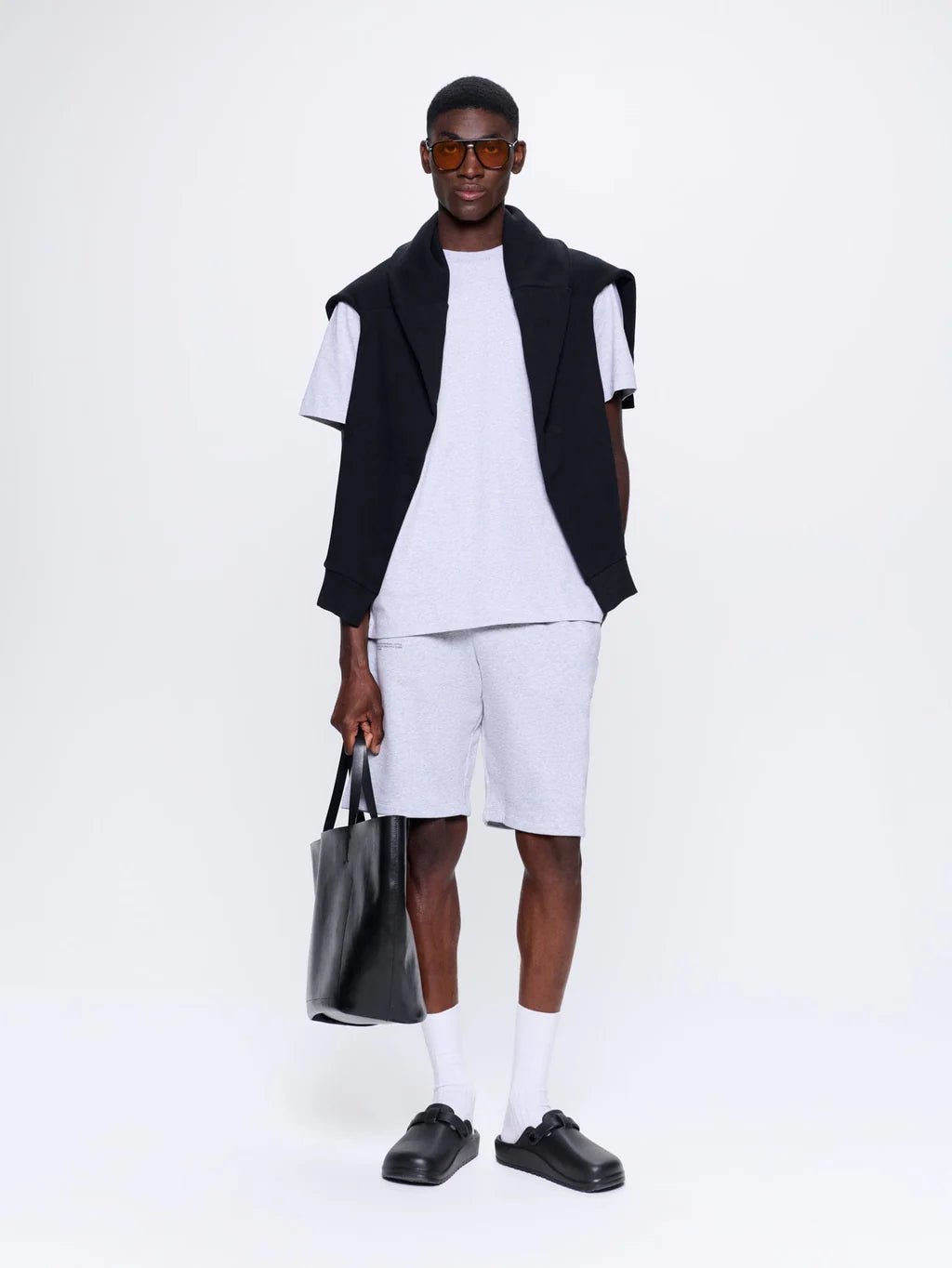 Mens 365 Midweight T-shirt - Grey-Marl