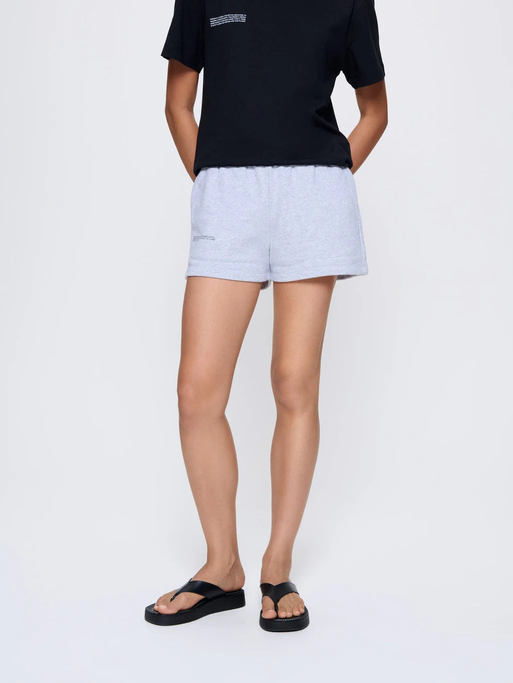Womens 365 Midweight Shorts - Grey Marl