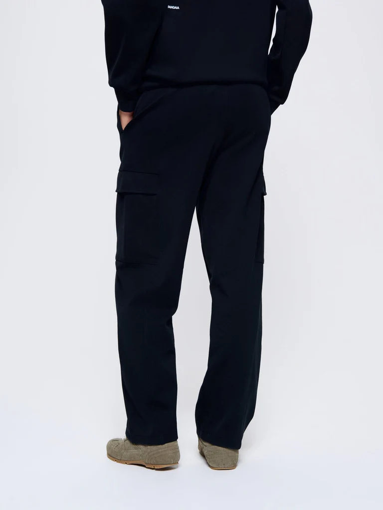 Womens DNA Double Jersey Cargo Trousers - Black