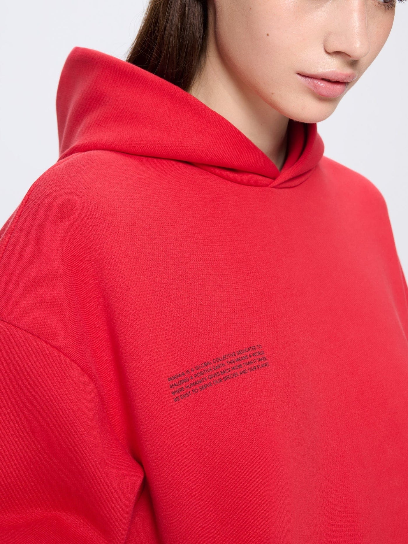 Womens 365 Heavyweight Hoodie - Goji Red