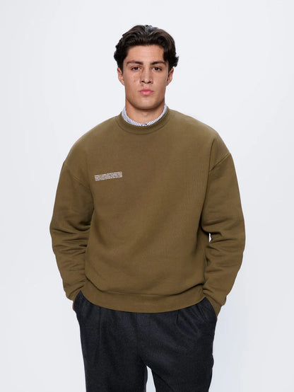 Mens 365 Heavyweight Sweatshirt - Soil Brown