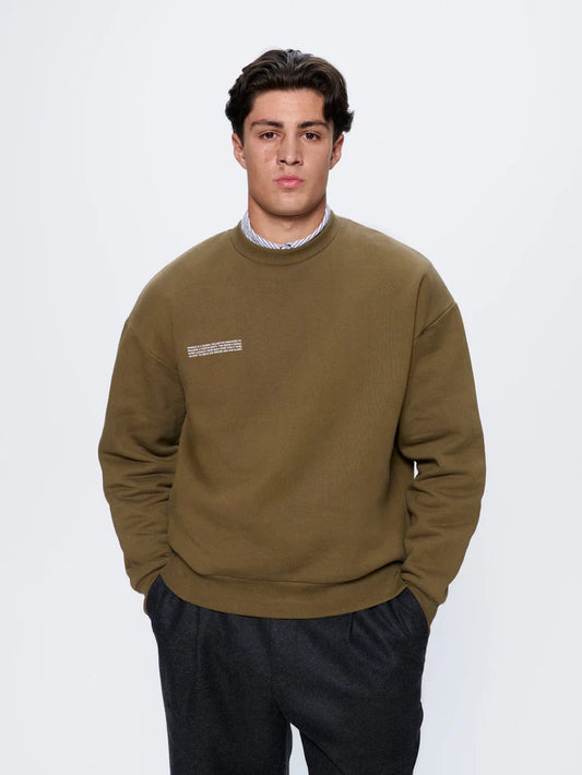 Mens 365 Heavyweight Sweatshirt - Soil Brown