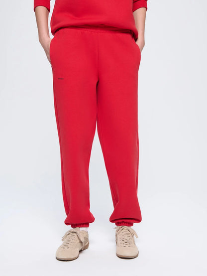 Womens 365 Heavyweight Track Pants - Goji Red