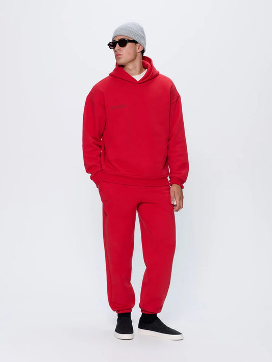 Mens 365 Heavyweight Track Pants - Goji Red