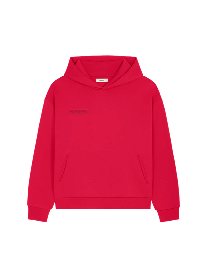 Womens 365 Heavyweight Hoodie - Goji Red