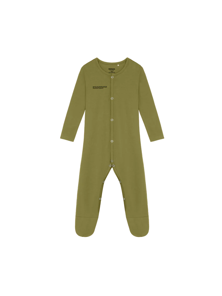 Baby 365 Lightweight Babygrow - Highland Green