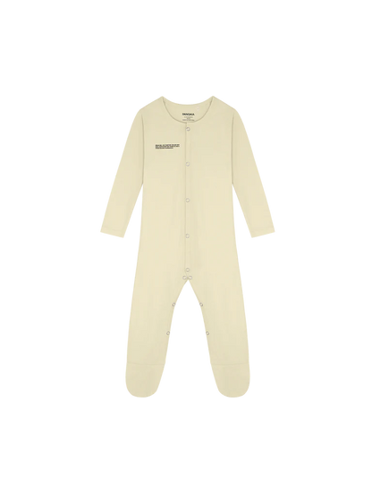 Baby 365 Lightweight Babygrow - Maitake Beige