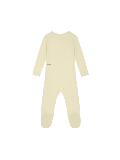 Baby 365 Lightweight Babygrow - Maitake Beige