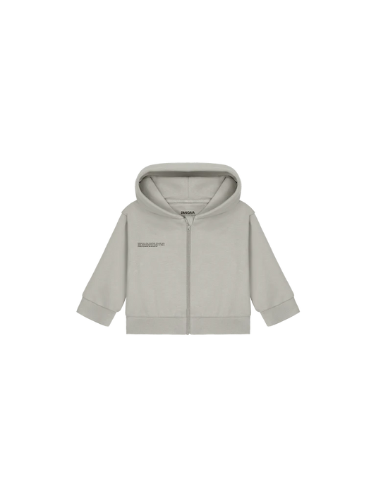 Baby 365 Midweight Zip Up Hoodie - Stone