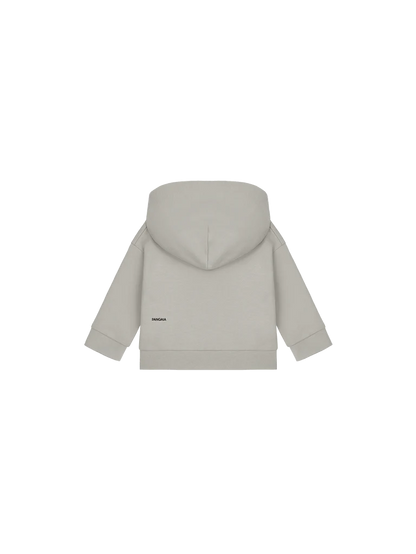 Baby 365 Midweight Zip Up Hoodie - Stone
