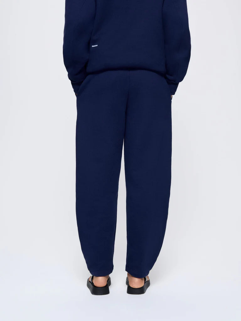Womens DNA Barrel-Leg Track Pants - Navy