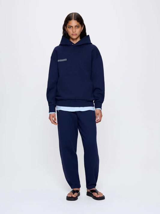 Womens DNA Barrel-Leg Track Pants - Navy