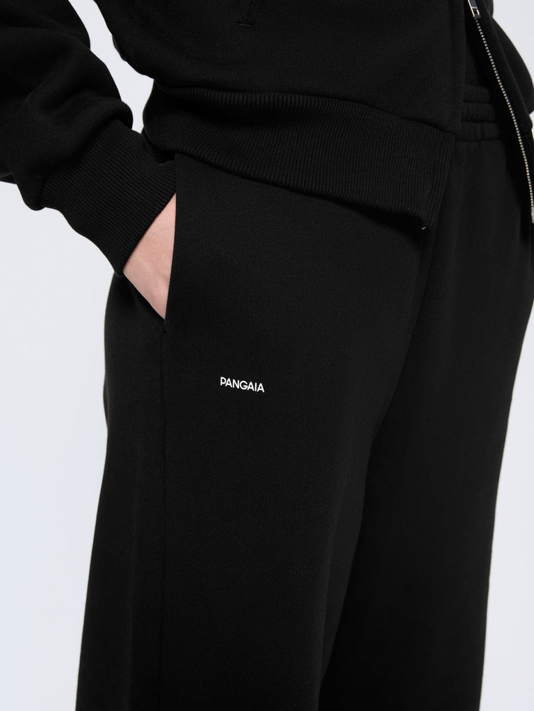 Womens 365 Heavyweight Straight Leg Track Pants - Black
