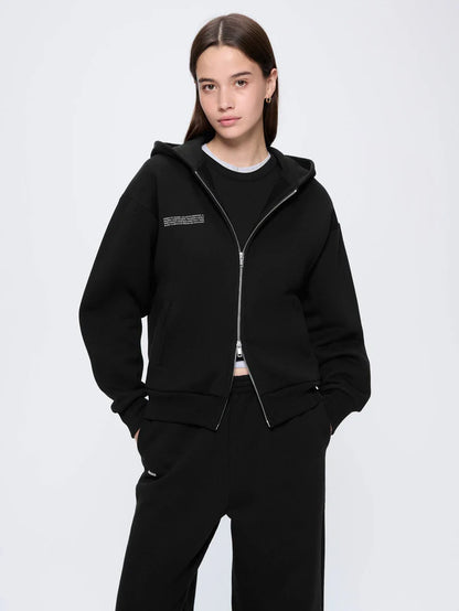 Womens 365 Heavyweight Straight Leg Track Pants - Black