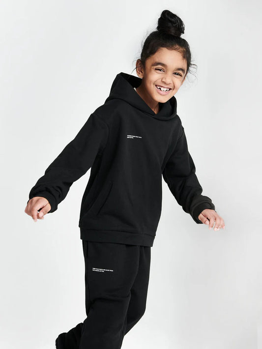Kids' 365 Midweight Hoodie - Black
