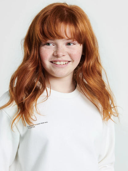 Kids' 365 Midweight Sweatshirt -White