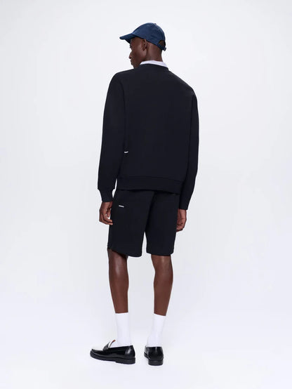 Mens 365 Midweight Long Shorts - Black