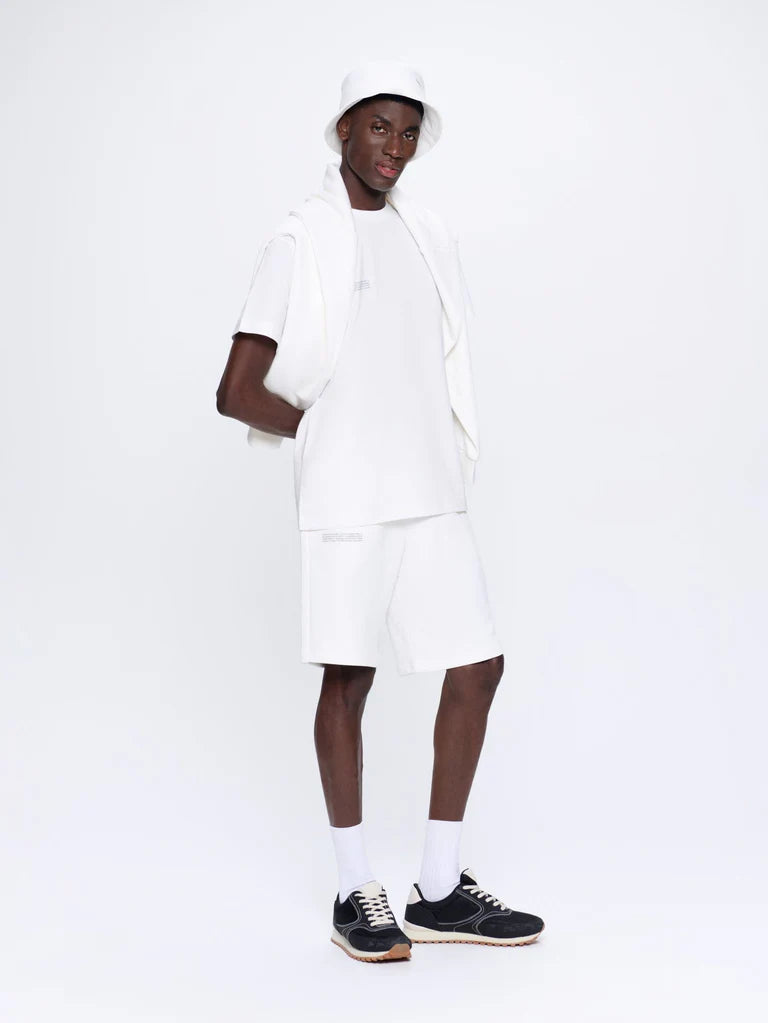 Mens 365 Midweight Long Shorts -White