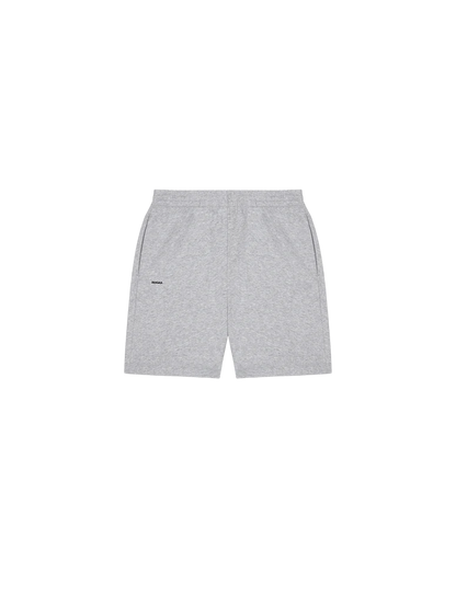 Mens 365 Midweight Mid Length Shorts - Grey-Marl