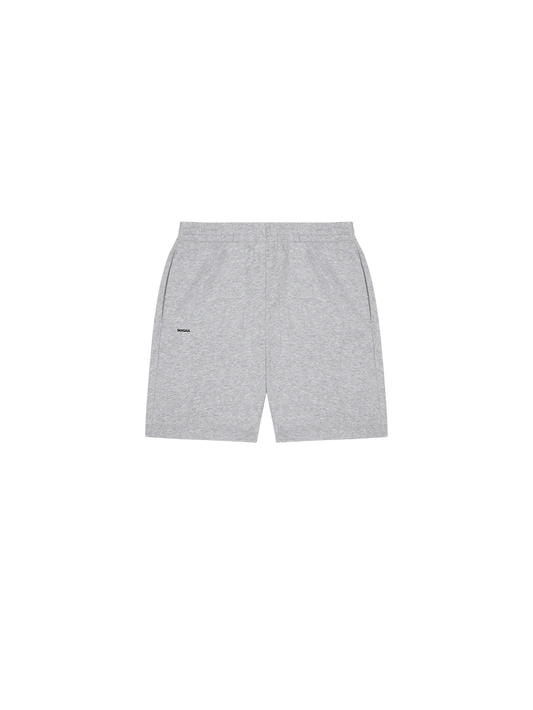 Mens 365 Midweight Mid Length Shorts - Grey-Marl
