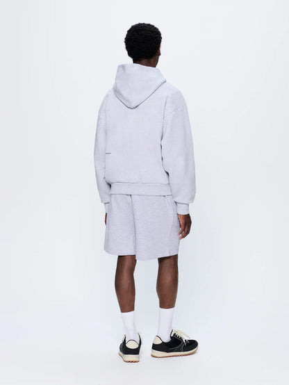 Mens 365 Midweight Mid Length Shorts - Grey-Marl