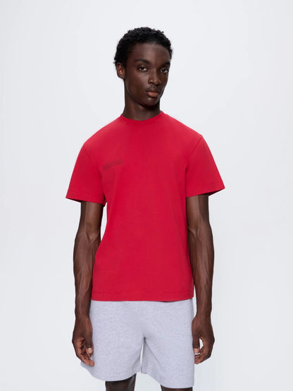 Mens 365 Midweight T-shirt - Goji Red
