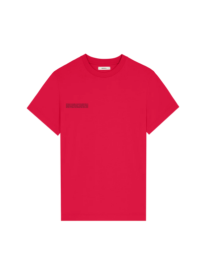 Mens 365 Midweight T-shirt - Goji Red