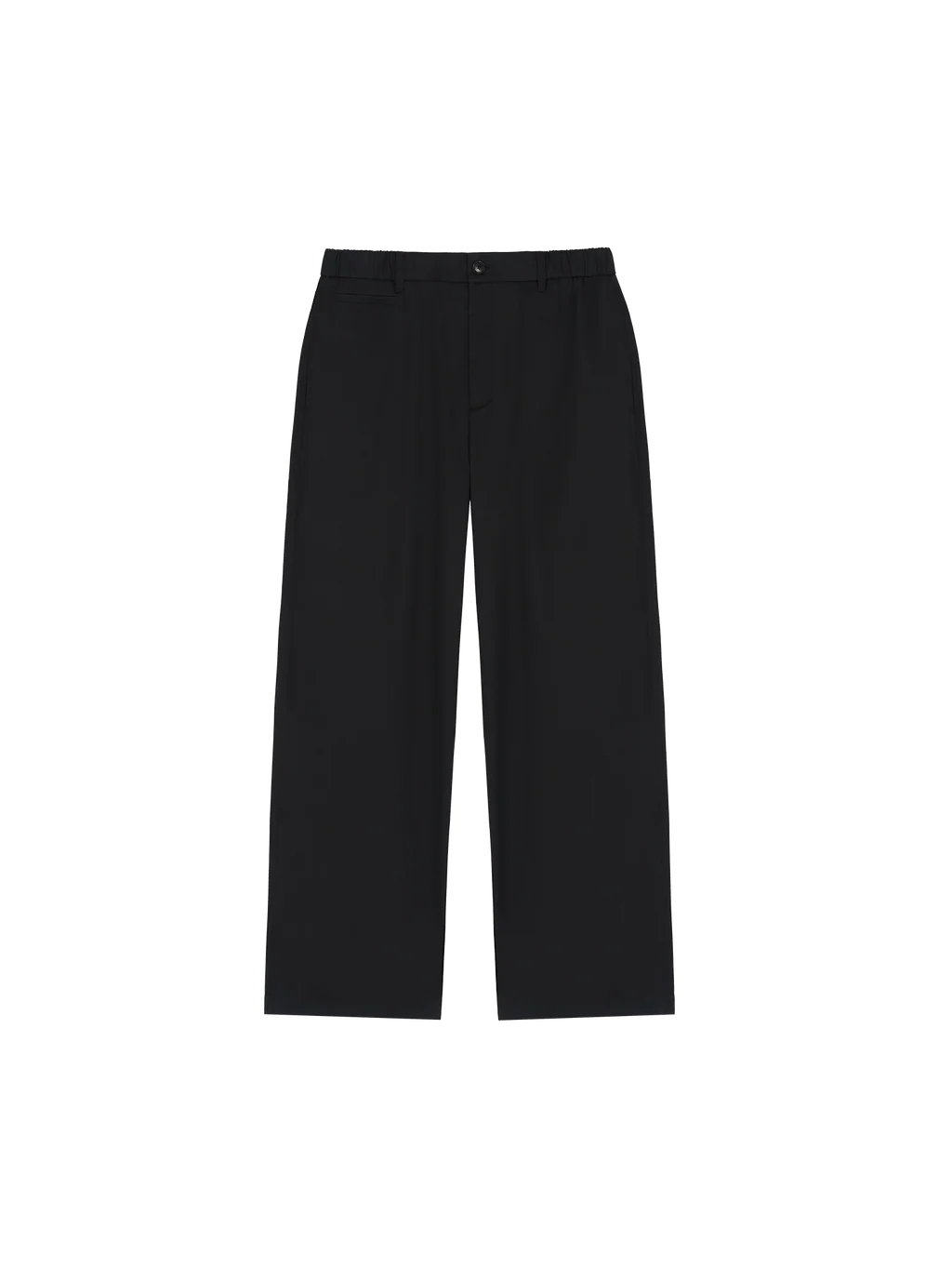 Mens DNA Straight Leg Trousers - Black