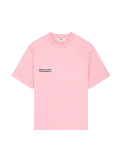 Mens Interlock Oversized T-Shirt - Sakura Pink