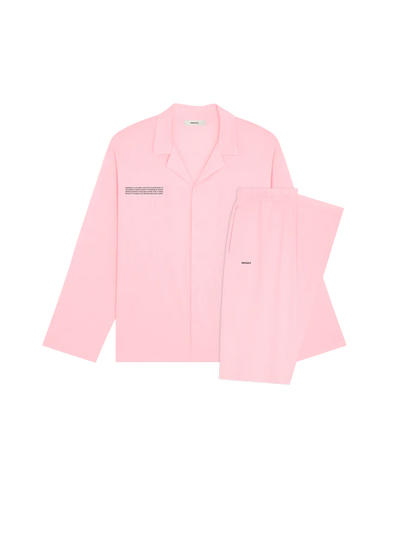 Womens 365 Lightweight Long Pyjama Set - Magnolia Pink