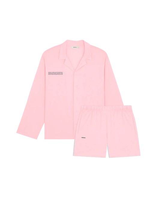 Womens 365 Lightweight Short Pyjama Shorts Set - Magnolia Pink