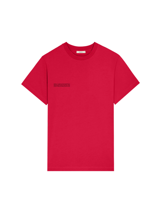 Womens 365 Midweight T-shirt - Goji Red