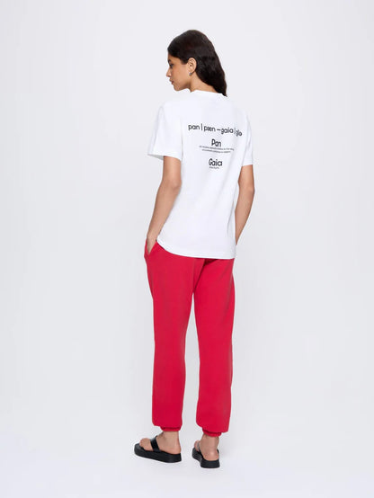 Womens 365 Midweight Track Pants - Goji Red