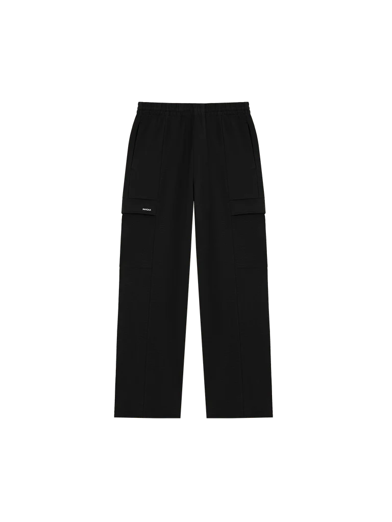 Womens DNA Double Jersey Cargo Trousers - Black