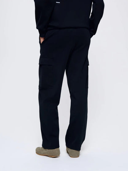 Womens DNA Double Jersey Cargo Trousers - Black