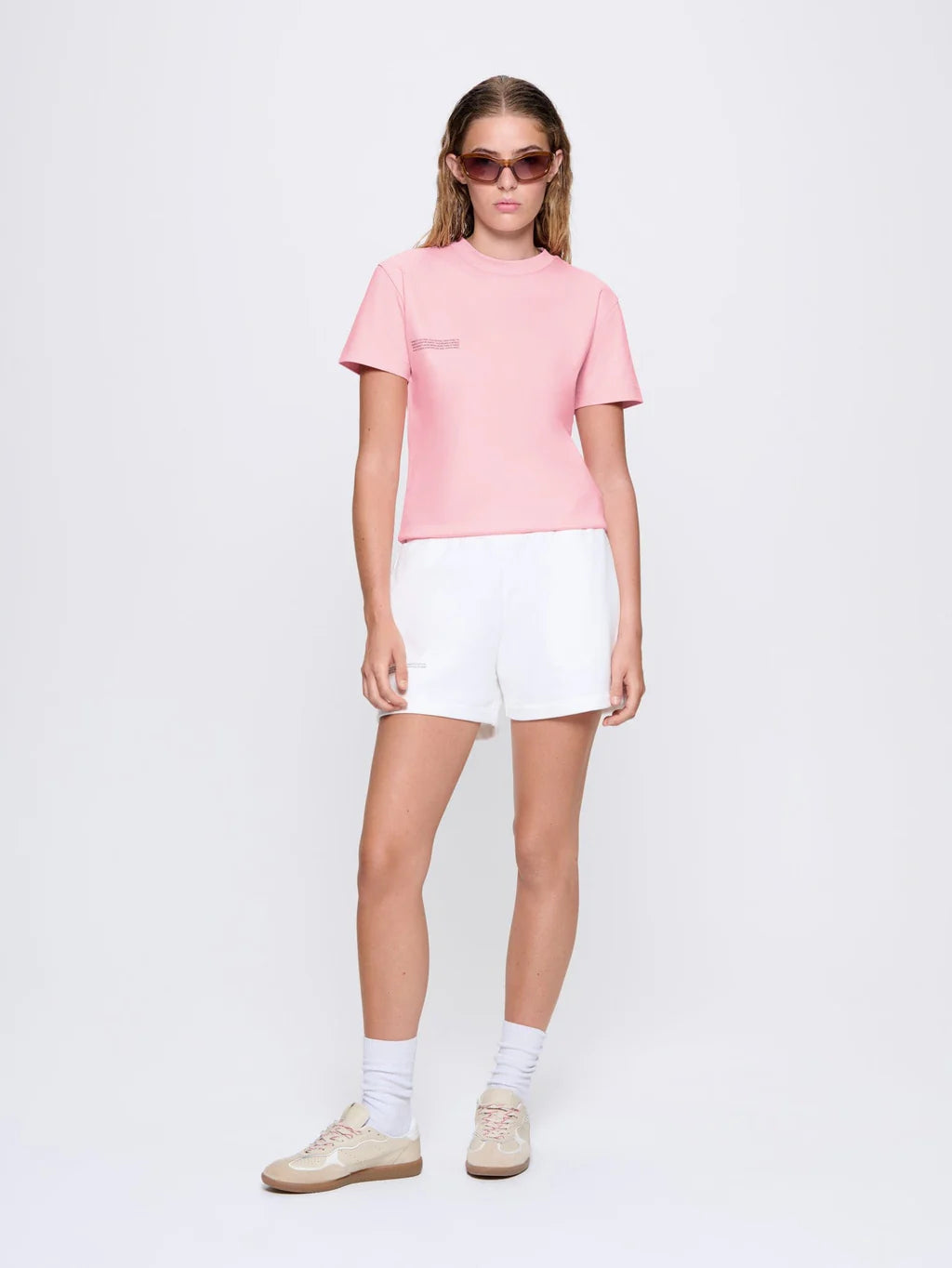 Womens Interlock T-Shirt - Sakura Pink