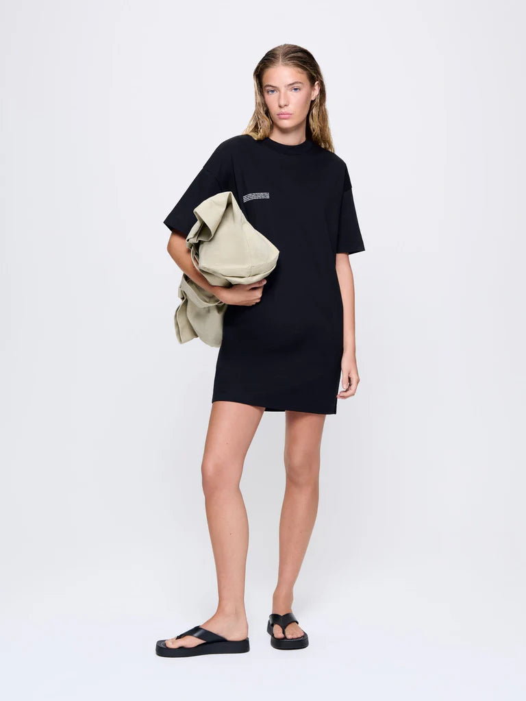Womens Interlock T-Shirt Dress - Black