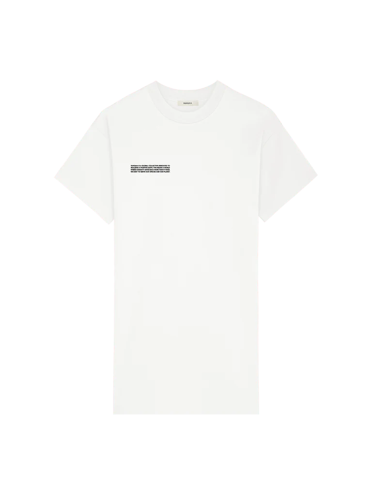 Womens Interlock T-Shirt Dress -White