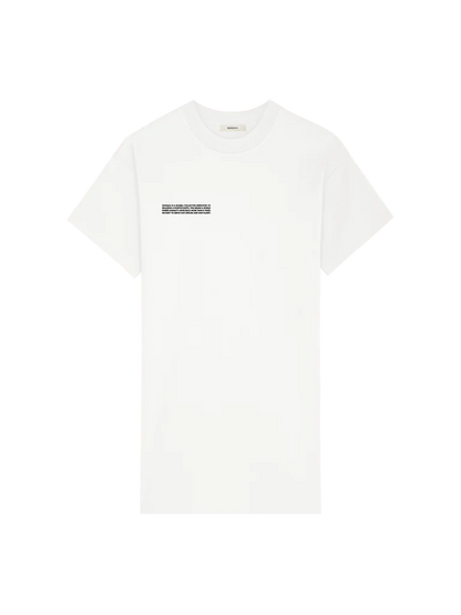 Womens Interlock T-Shirt Dress -White