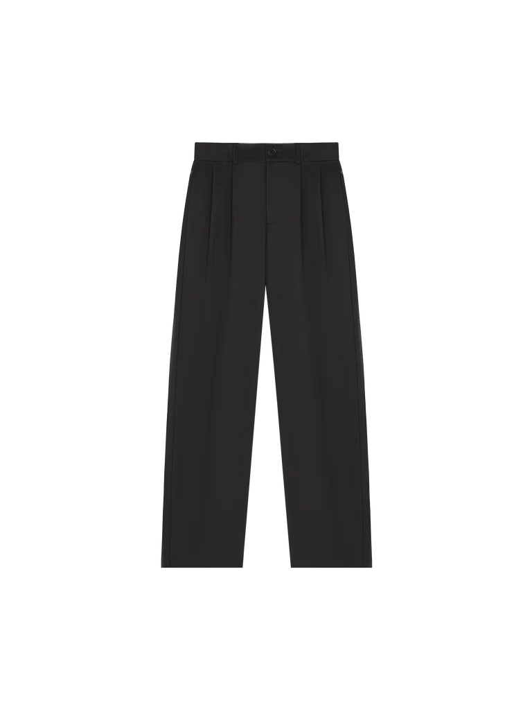 Womens Interlock Trousers - Black